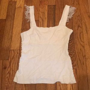 Red Valentino white tank top